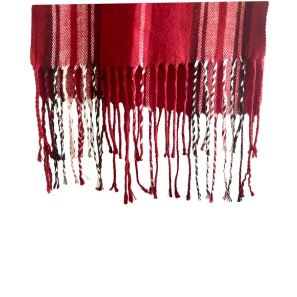 Croft & Barrow | Classic Red Plaid Scarf | NWOT - Picture 5 of 9